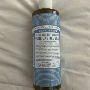 Dr broners pure Castile soap